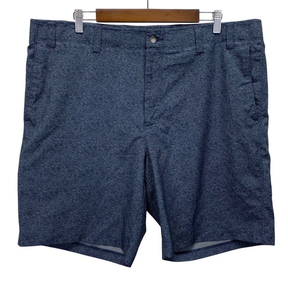 Callaway Other - Callaway Men's Golf Shorts Size 40 Blue Herringbone Textured Performance Stretch